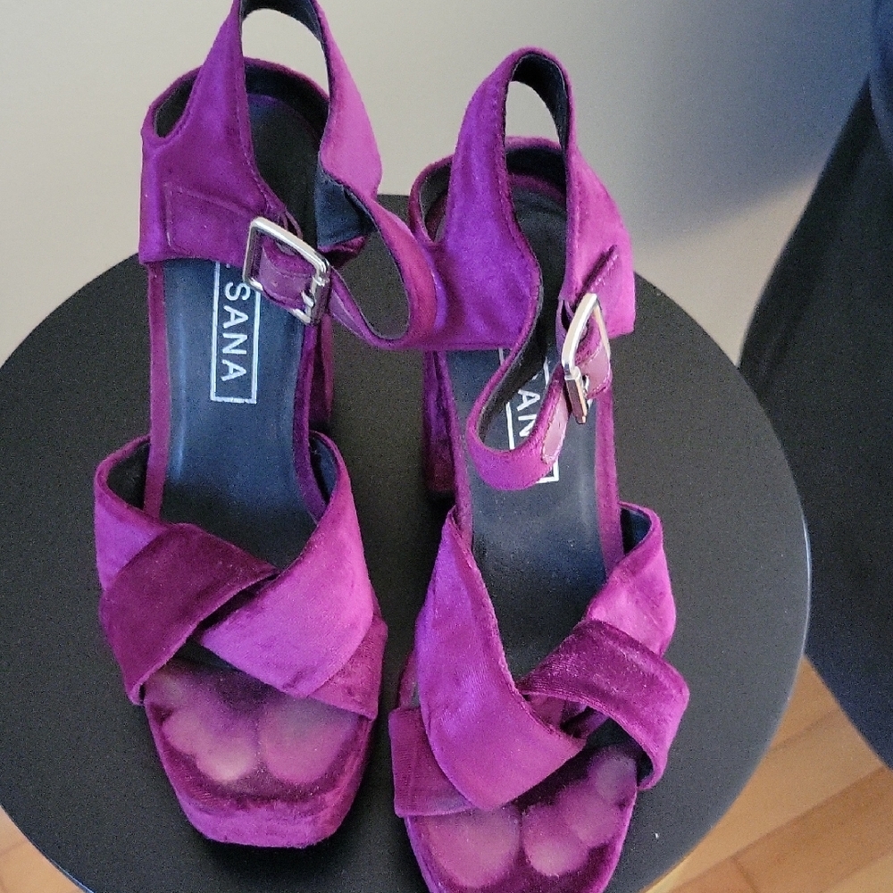 Sol Sana Women's Purple Heels